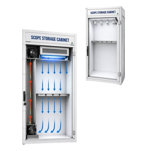 Scope Storage Cabinet For Hospitals.